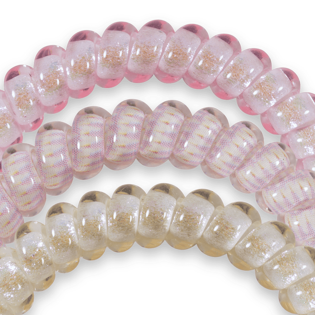 TELETIES Gifts Spiral Hair Coils | Small | Meadow Mist