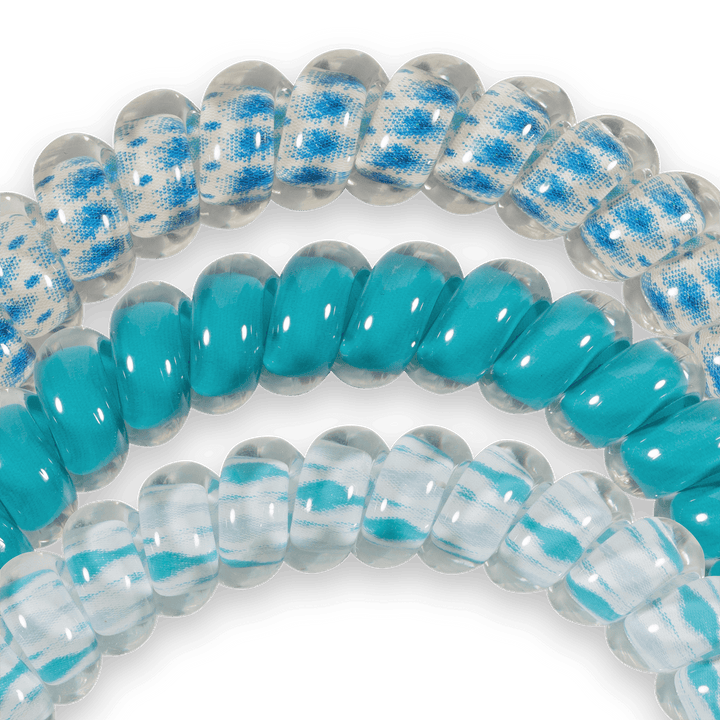 TELETIES Gifts Spiral Hair Coils | Small | Soft Surf