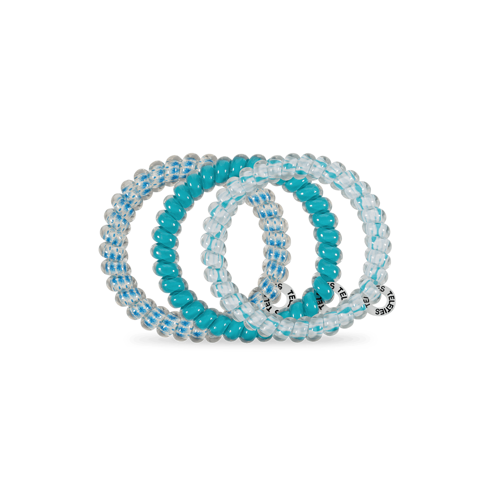 TELETIES Gifts Spiral Hair Coils | Small | Soft Surf