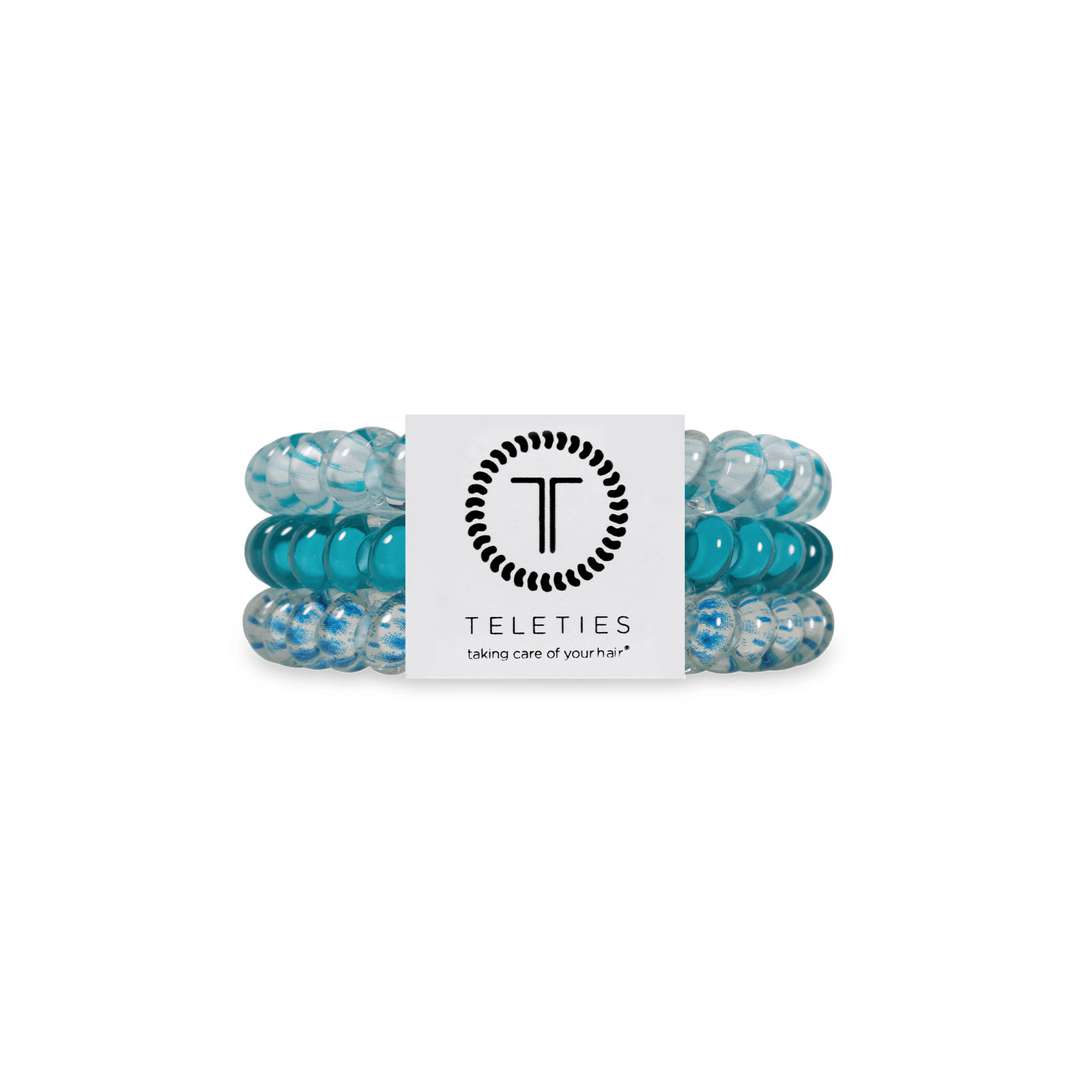 TELETIES Gifts Spiral Hair Coils | Small | Soft Surf