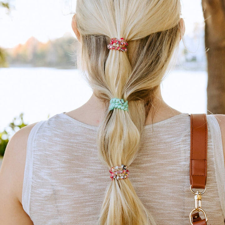 TELETIES Gifts Spiral Hair Coils | Small | Spring Splash