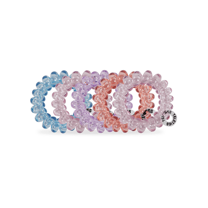 TELETIES Gifts Spiral Hair Coils | Tiny | Sea Glass