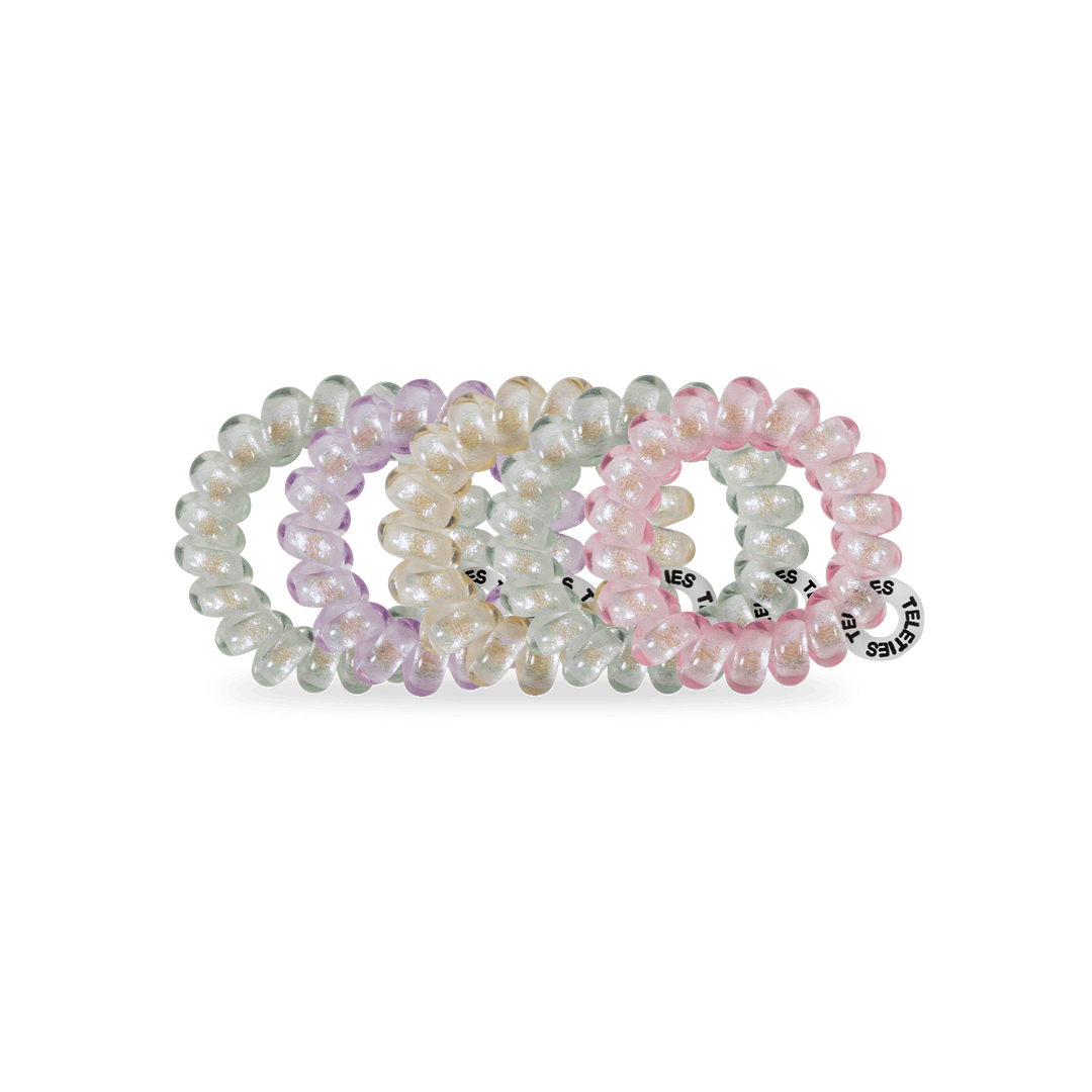 Spiral Hair Coils | Tiny | Shimmering Spring – Paper Luxe