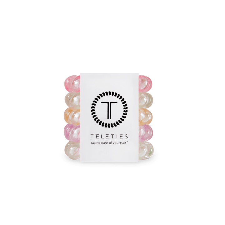 TELETIES Gifts Spiral Hair Coils | Tiny | Shimmering Spring