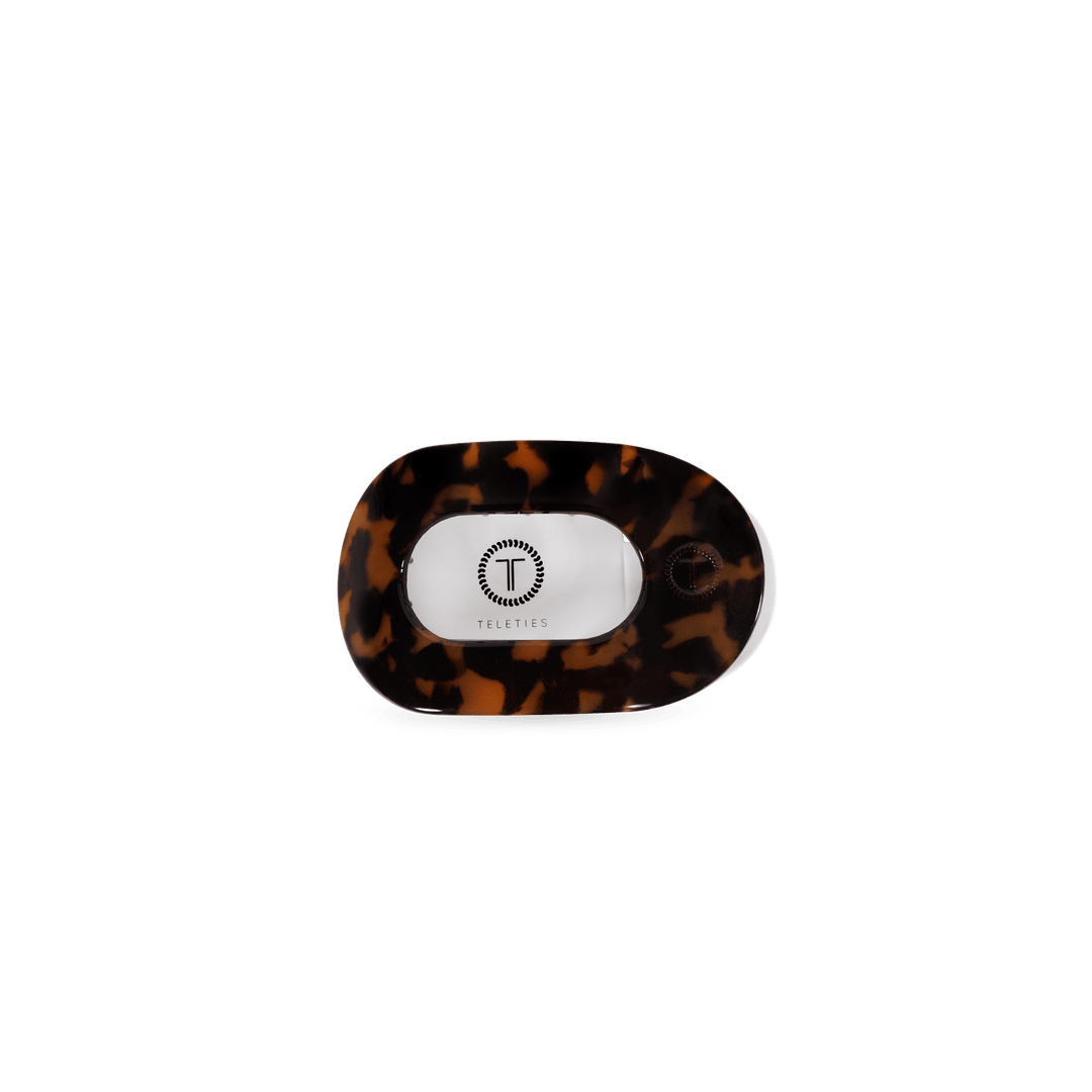 TELETIES Gifts Tiny | Flat Round Hair Clip