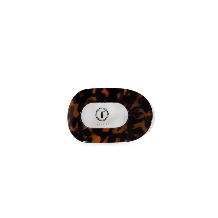 TELETIES Gifts Tiny | Flat Round Hair Clip
