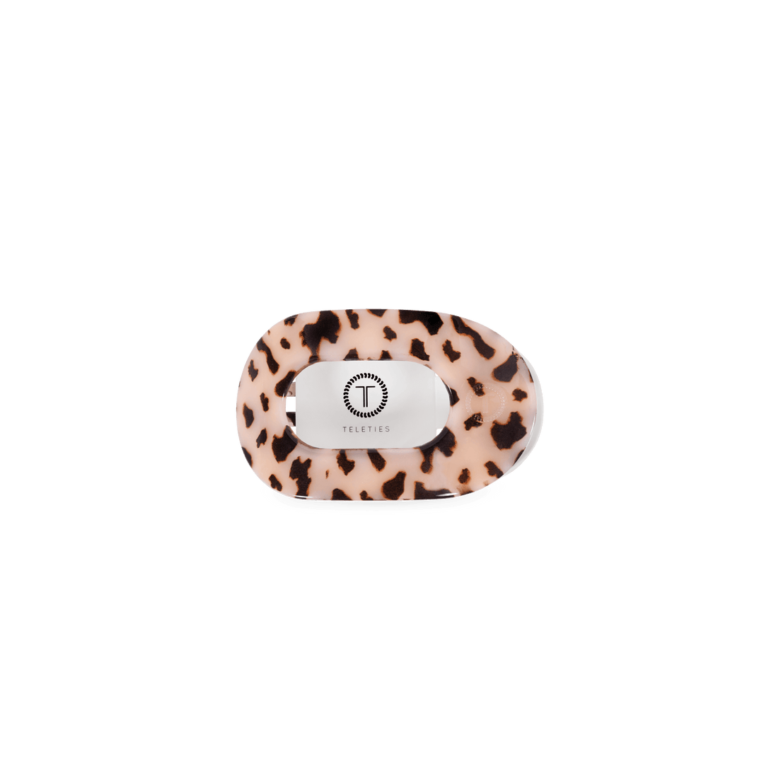 TELETIES Gifts Tiny | Flat Round Hair Clip