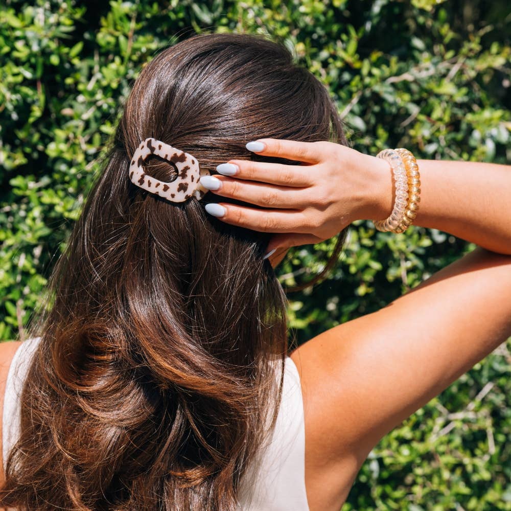 TELETIES Gifts Tiny | Flat Round Hair Clip