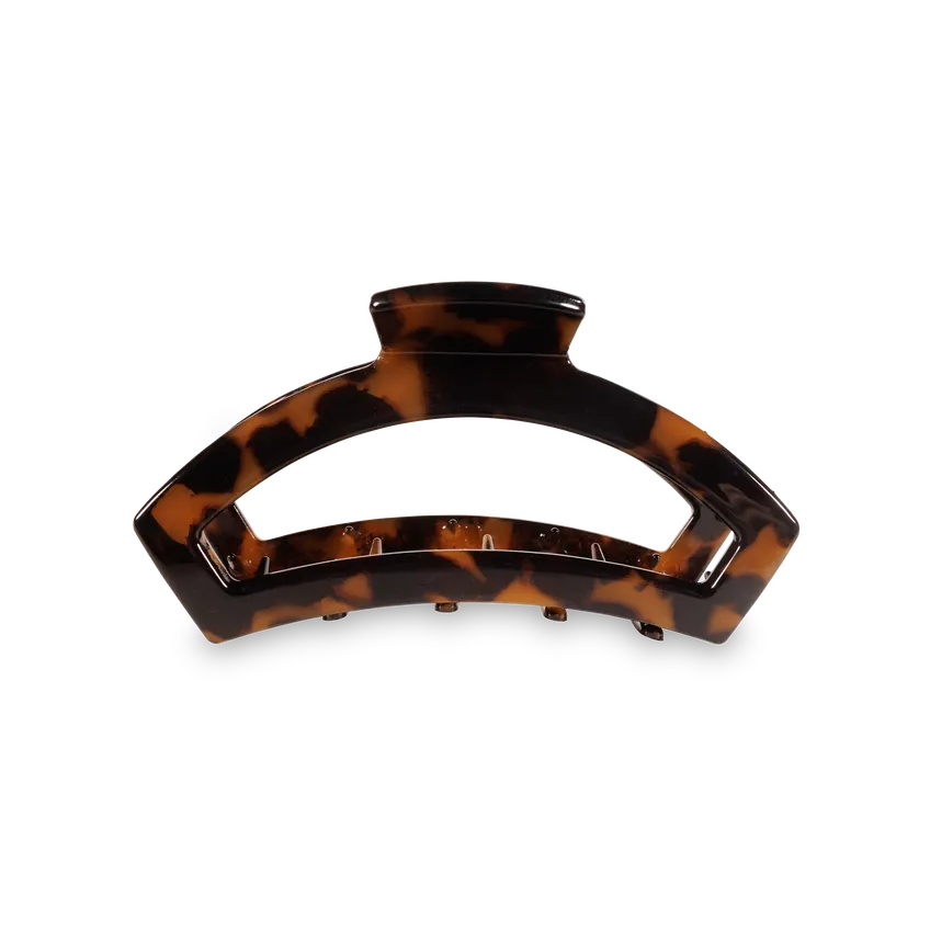 TELETIES Gifts Tortoise Open Hair Clip | Medium