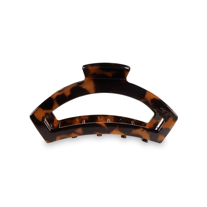TELETIES Gifts Tortoise Open Hair Clip | Medium