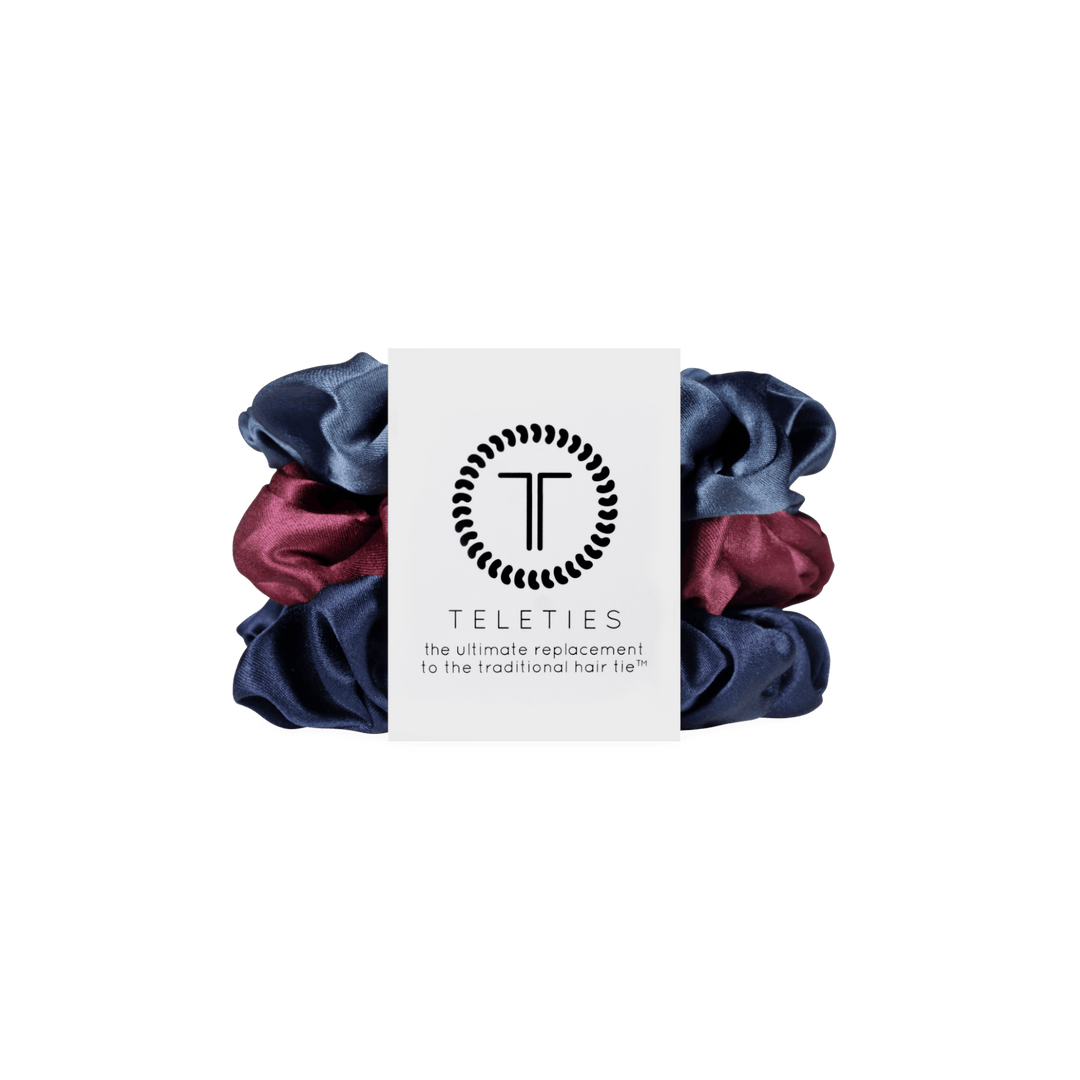 TELETIES Hair Accessories Autumn Assortments Large Silk Scrunchie
