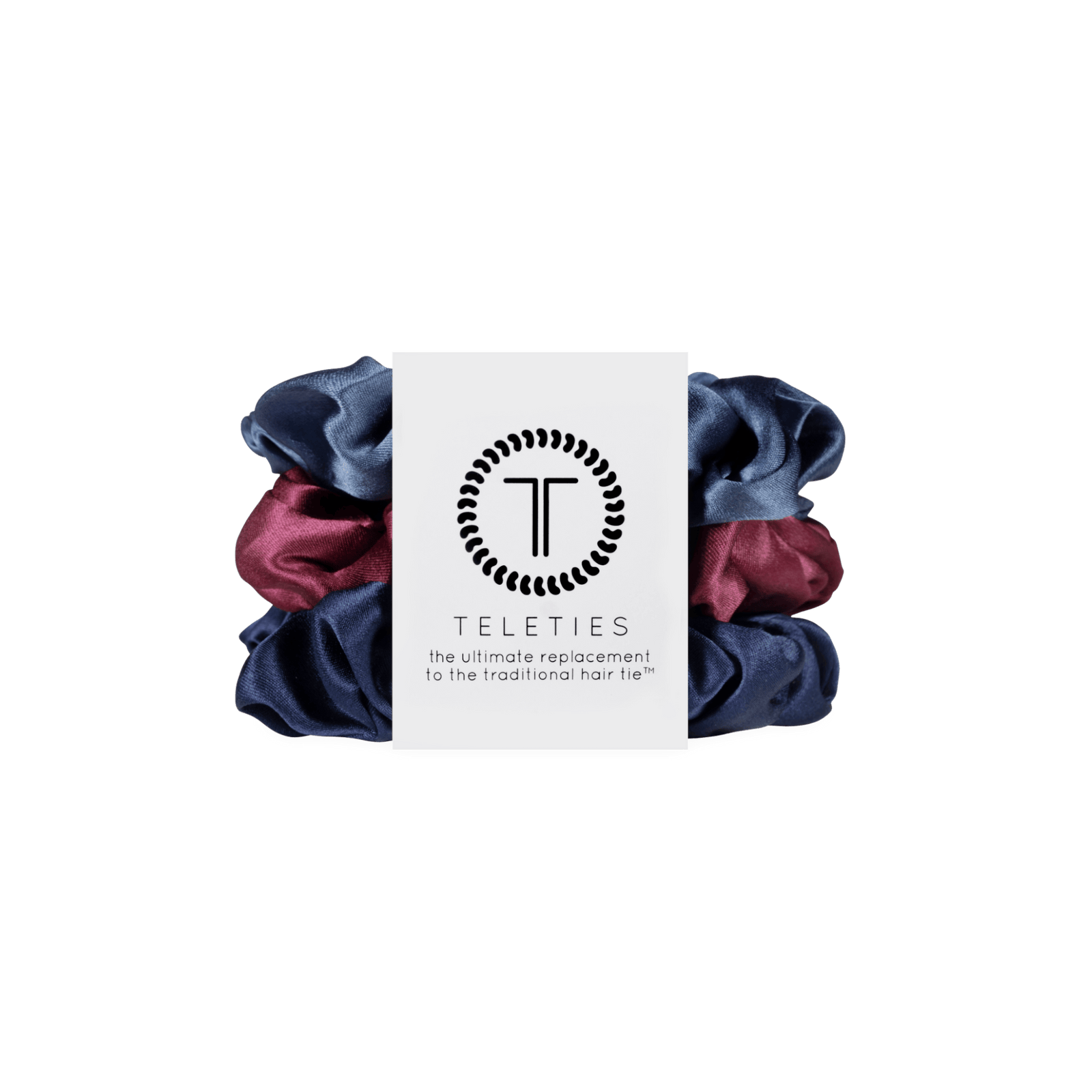 TELETIES Hair Accessories Autumn Assortments Large Silk Scrunchie
