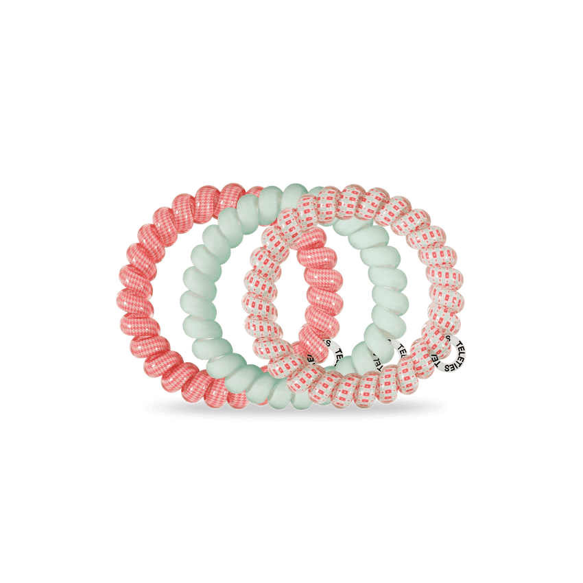 Teleties Hair Accessories Calming Coral Teleties Large Hair Ties