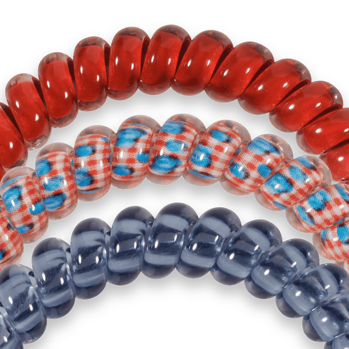 TELETIES Spiral Hair Coils | Small | Blueberry Farms