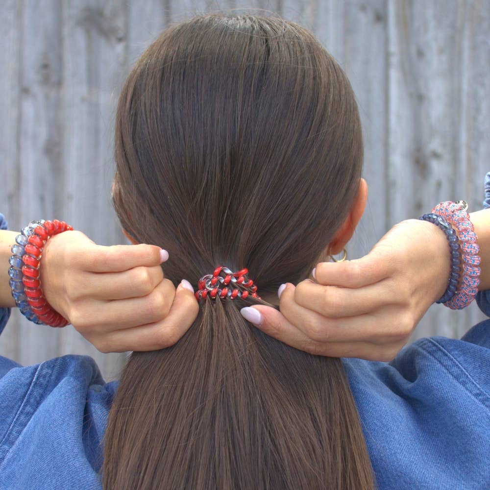 TELETIES Spiral Hair Coils | Small | Blueberry Farms