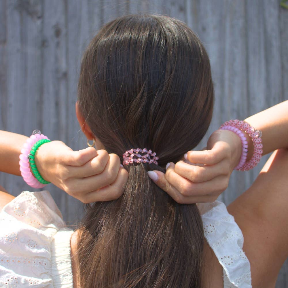 TELETIES Spiral Hair Coils | Small | Handpicked
