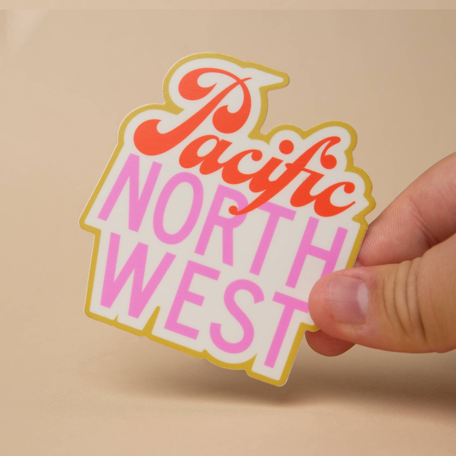 Tender Loving Empire Cards Retro PNW Sticker