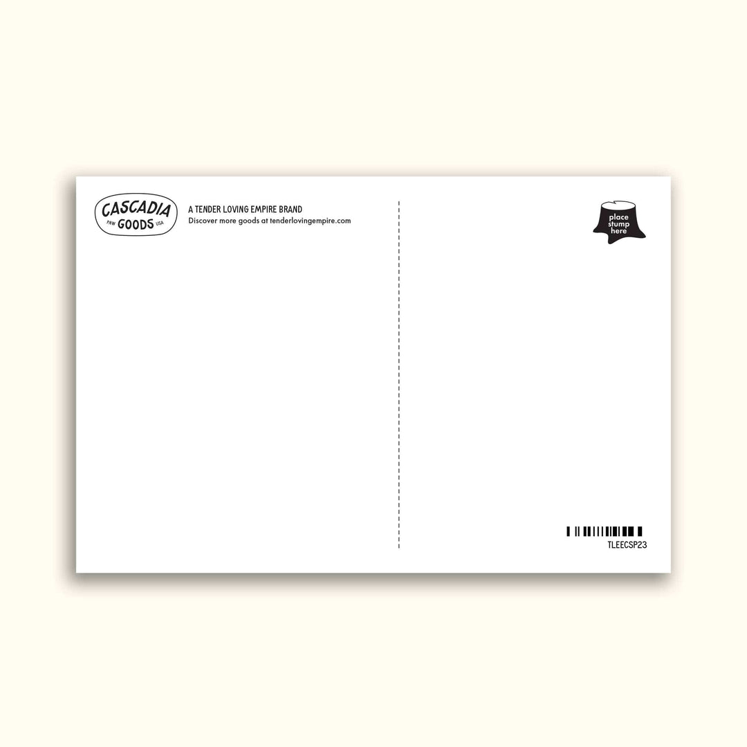 Tender Loving Empire Cards WA Mountain Lake Postcard