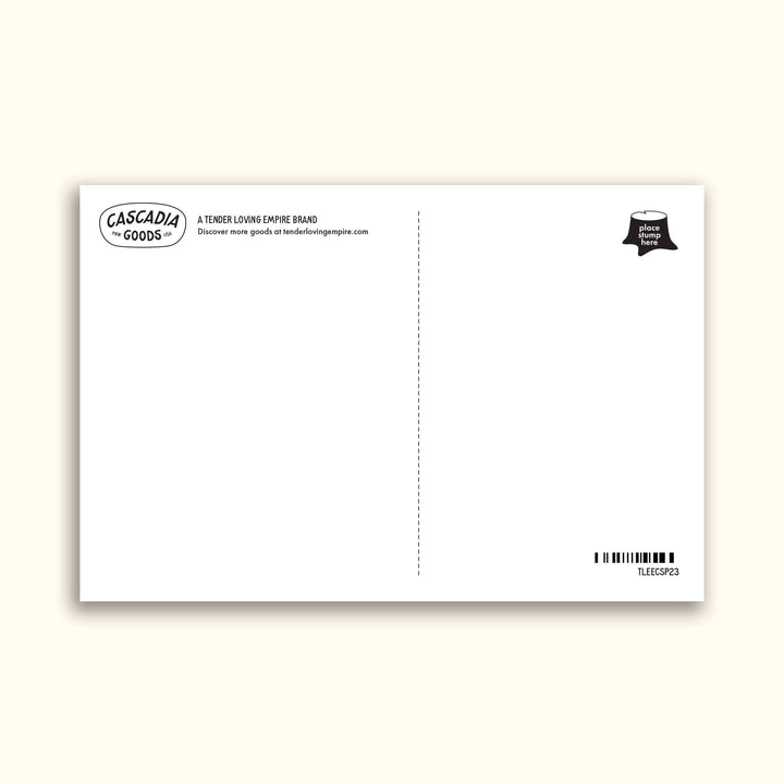 Tender Loving Empire Cards WA Mountain Lake Postcard
