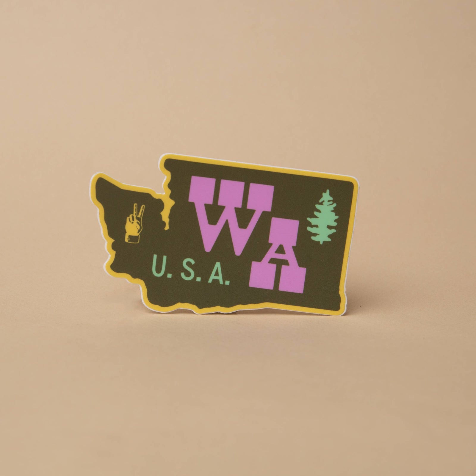 Tender Loving Empire Cards WA State Sticker