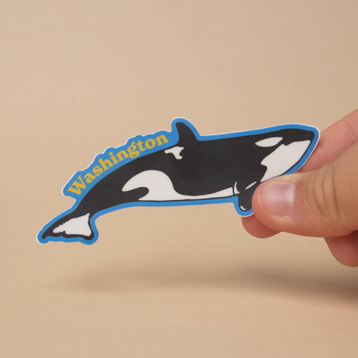 Tender Loving Empire Cards Washington Orca Sticker