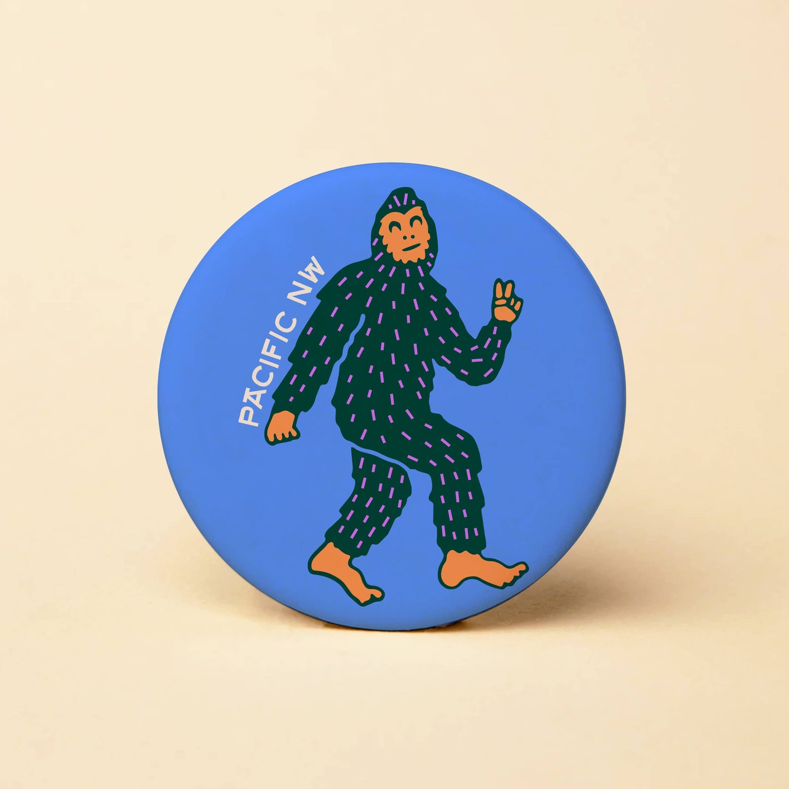 Tender Loving Empire Gifts Pacific NW Bigfoot Round Magnet