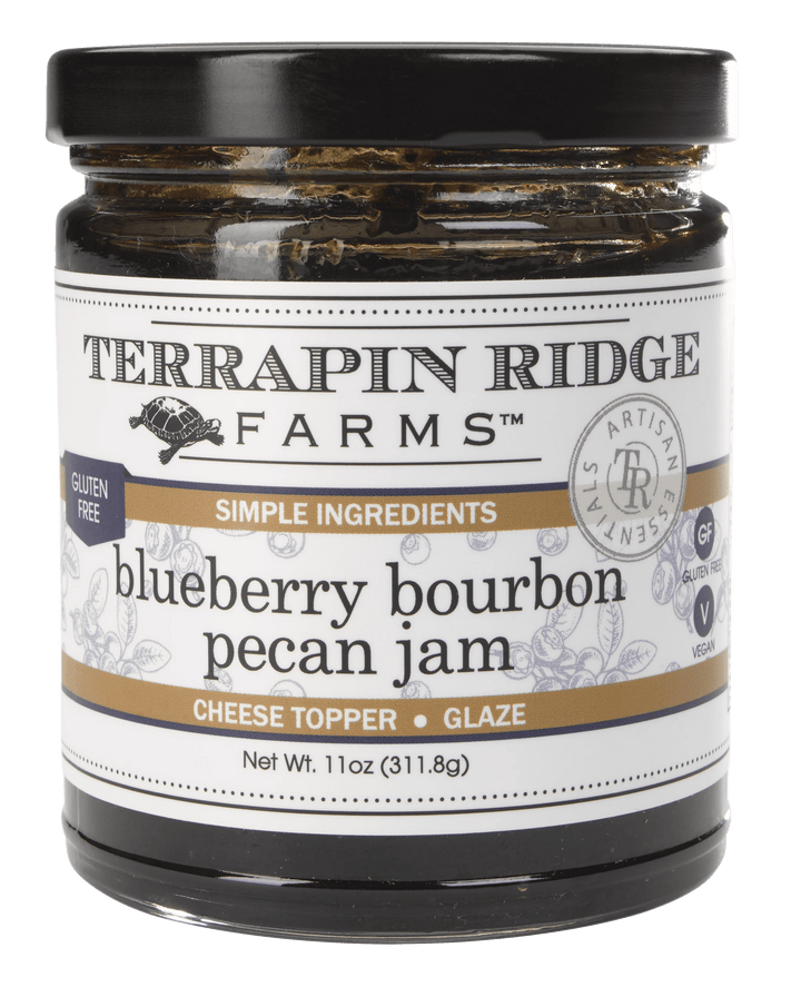 Terrapin Ridge Farms Food and Beverage Terrapin Ridge Farms - Blueberry Bourbon Pecan Jam 11oz