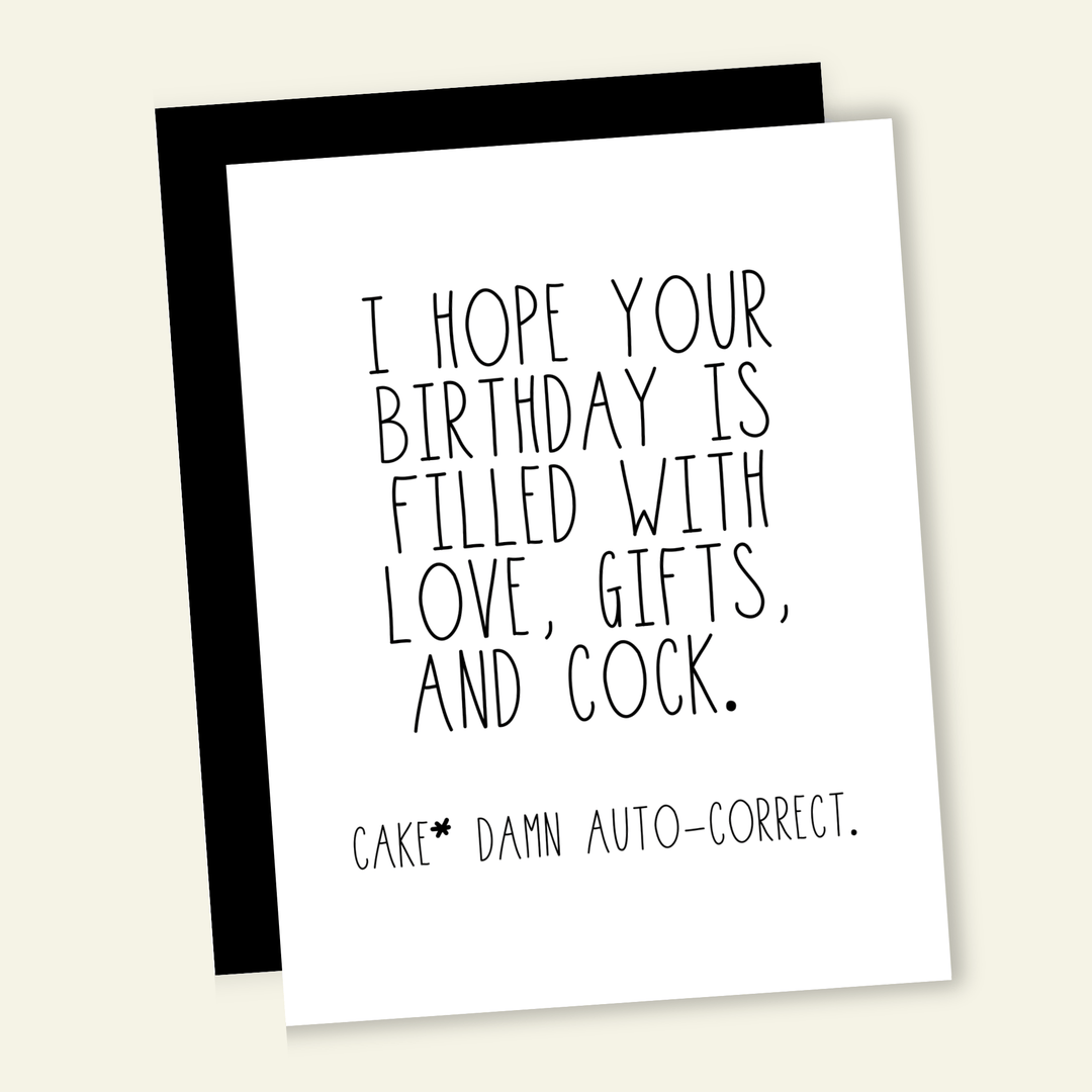 That’s So Andrew Cards I Hope Your Birthday is Filled with Autocorrect Birthday Card