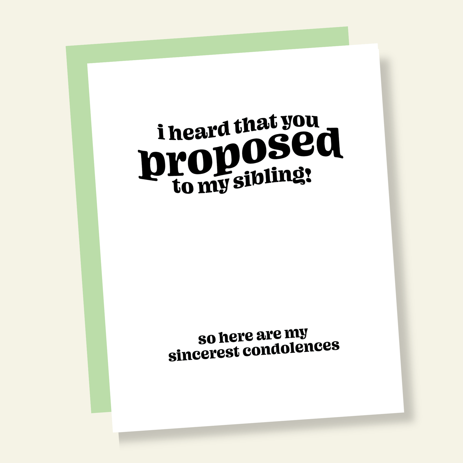 That’s So Andrew Cards Sibling Proposal Funny Engagement Card