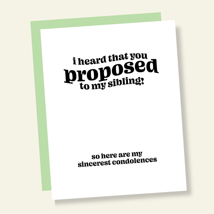 That’s So Andrew Cards Sibling Proposal Funny Engagement Card