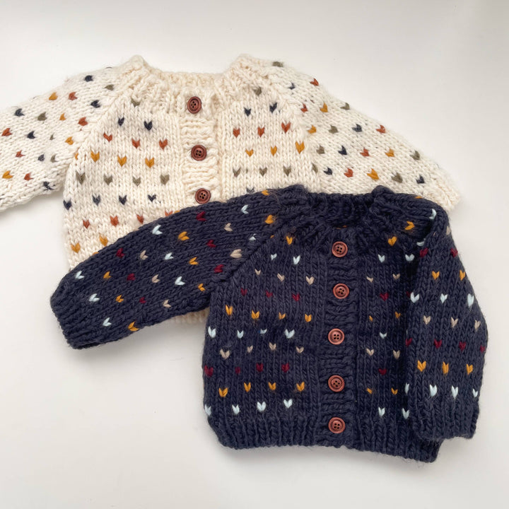 The Blueberry Hill Baby Sawyer Cardigan, Retro | Baby & Kids Sweater