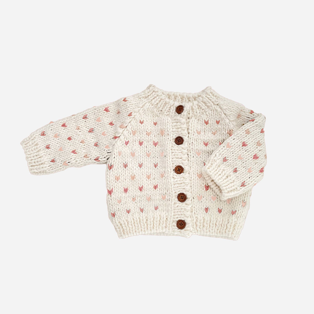 The Blueberry Hill Sweater M; 2-4Y Sawyer Cardigan, Rose | Baby & Kids Sweater Fall Valentine's