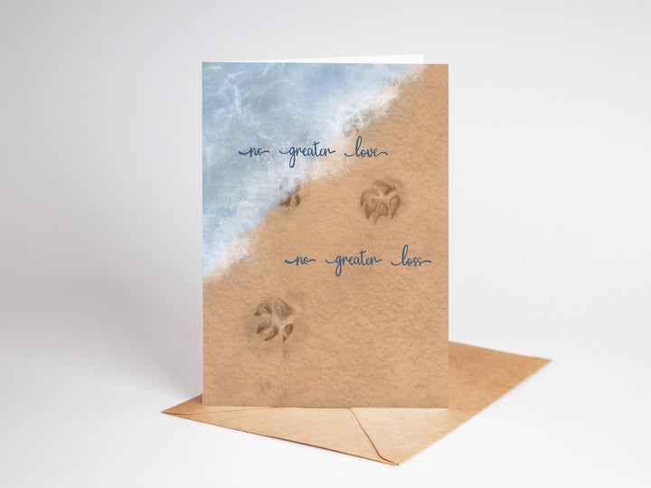 The Chrysalis Imagery Card No Greater Love Card, Sympathy & Loss & Grief