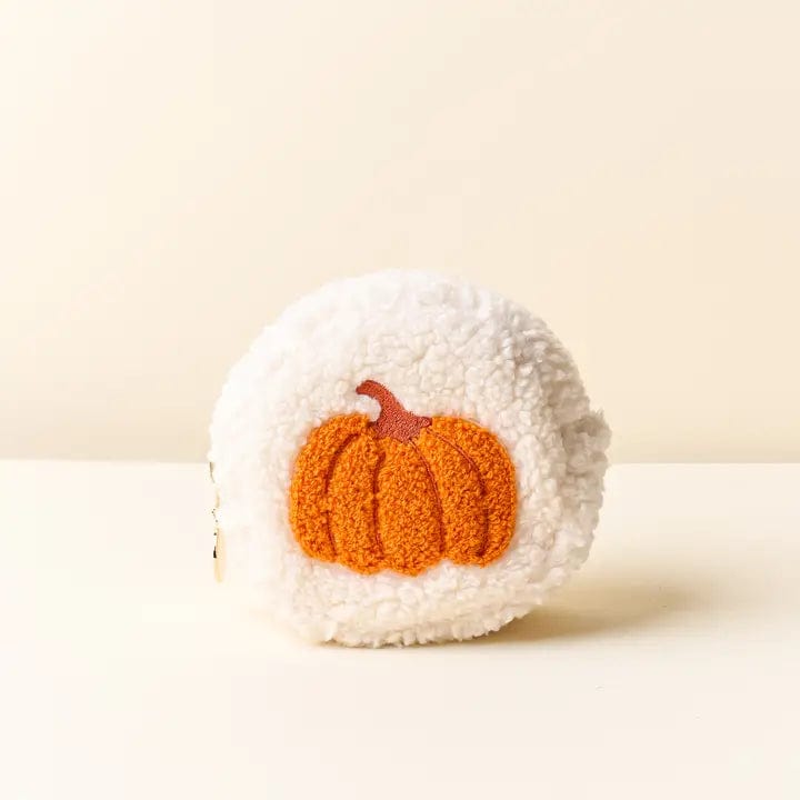 The Darling Effect Circle Teddy Pouch - Pumpkin