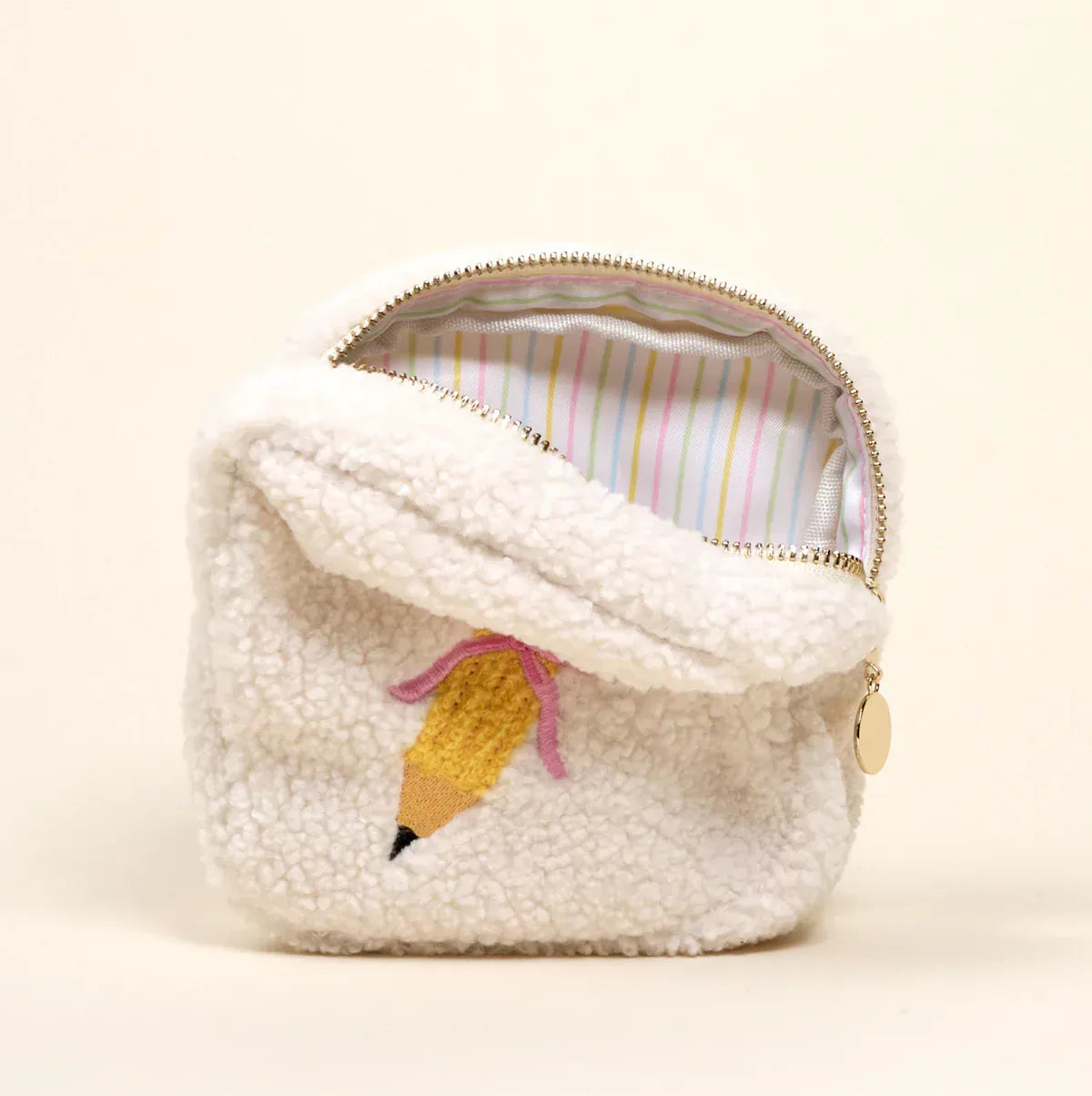 The Darling Effect Fashion Teddy Pouch - Square Pencil Me In