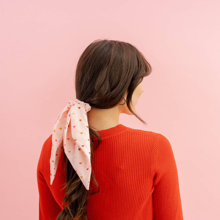 The Darling Effect Hair Scarf - 'Lil Hearts