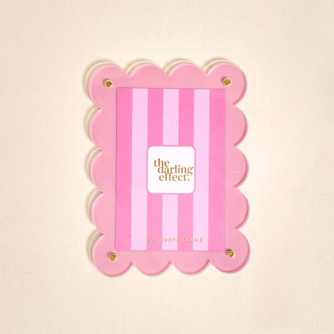 The Darling Effect Home Mini Acrylic Picture Frame - Blush