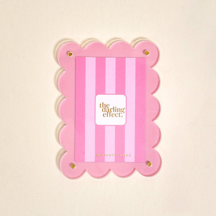 The Darling Effect Home Mini Acrylic Picture Frame - Blush