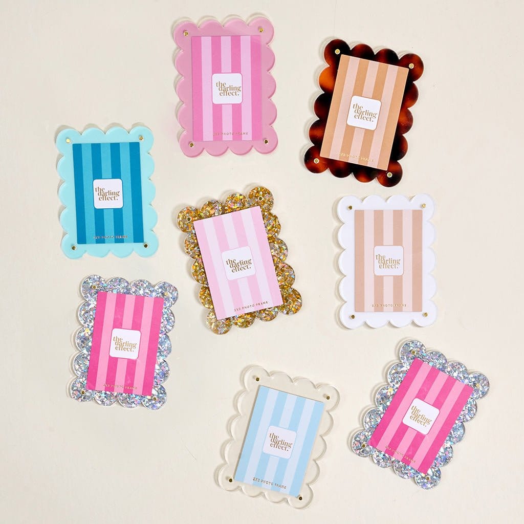The Darling Effect Home Mini Acrylic Picture Frame - Blush