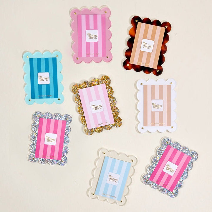 The Darling Effect Home Mini Acrylic Picture Frame - Blush
