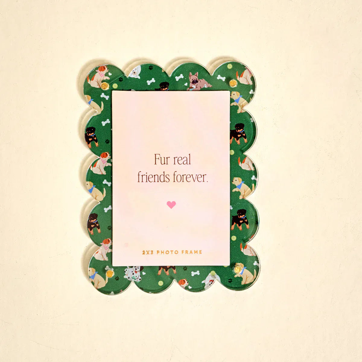 The Darling Effect Home Mini Acrylic Picture Frame - Dog Days