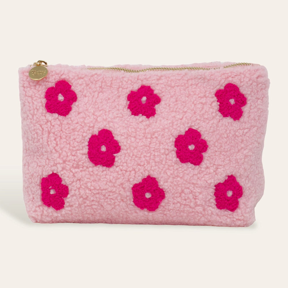 The Darling Effect Pouch Teddy Pouch - Pink Flower