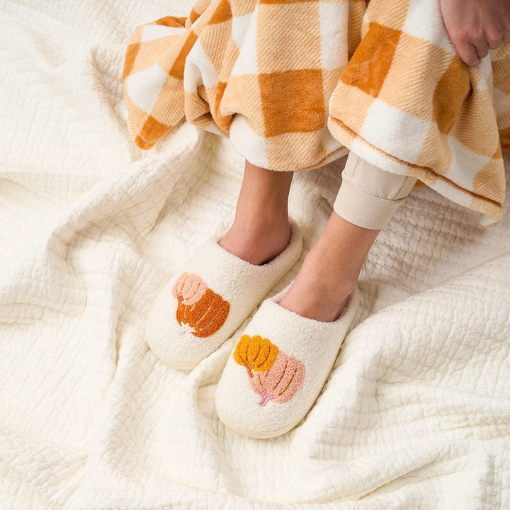 The Darling Effect Pumpkin Slippers