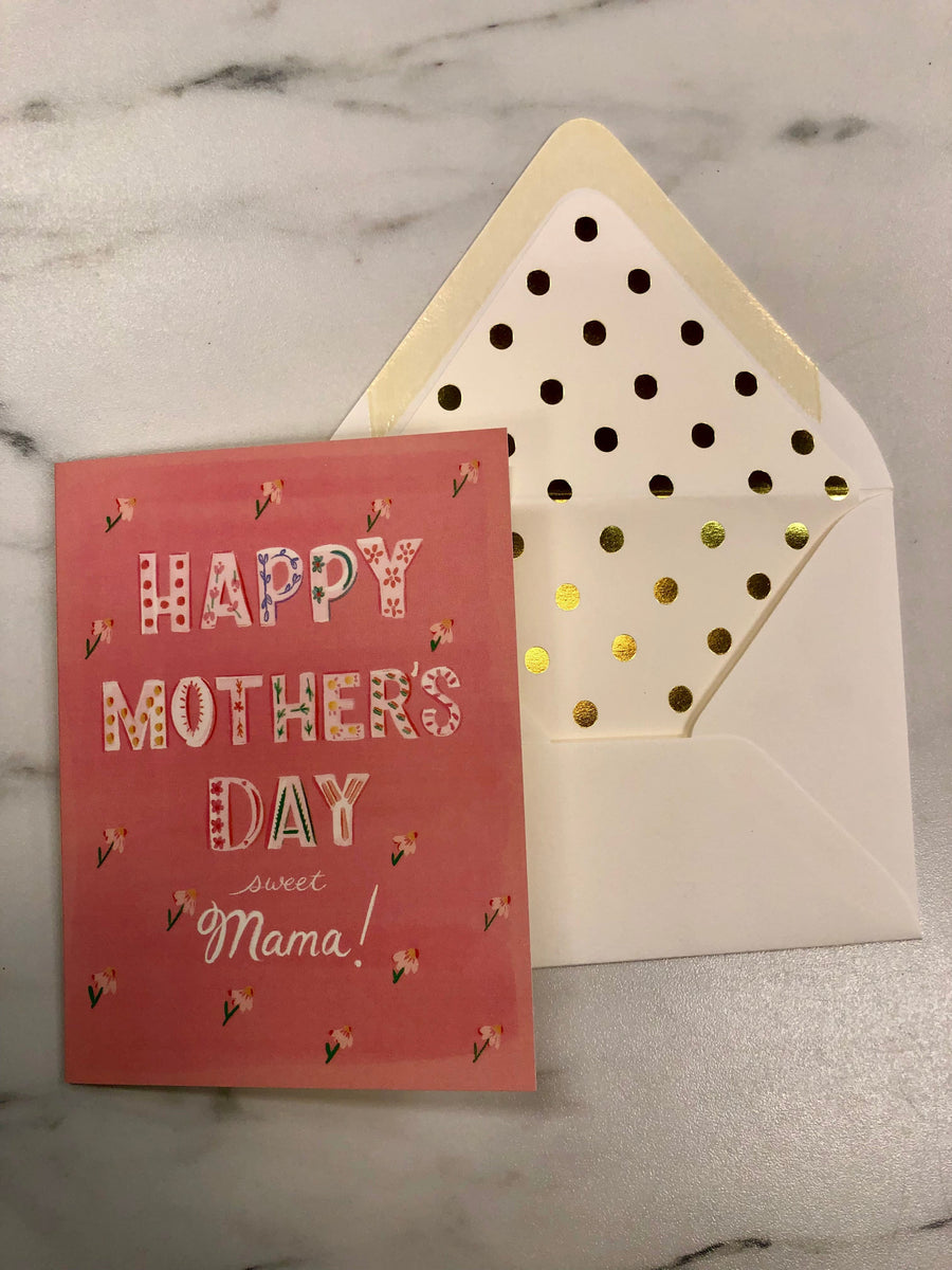 The First Snow Cards Happy Mother's Day Sweet Mama Card