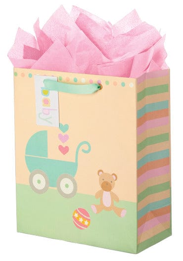 The Gift Wrap Company Gift Bag Bright Baby Medium Bag