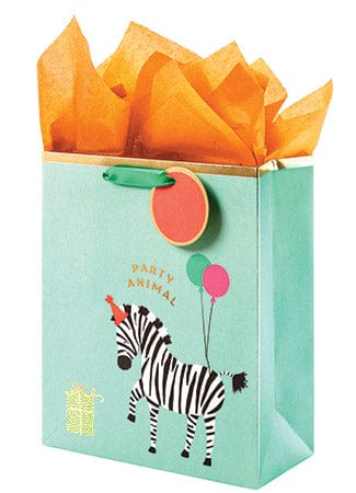 The Gift Wrap Company Gift Bag Party Animal Medium Gift Bag