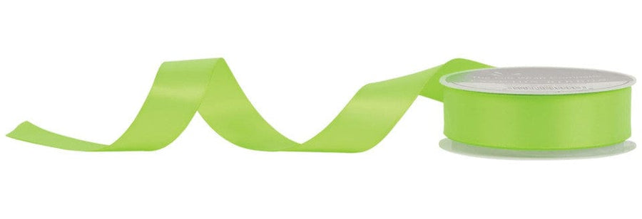 The Gift Wrap Company Ribbon Lime Luxury Satin Ribbon