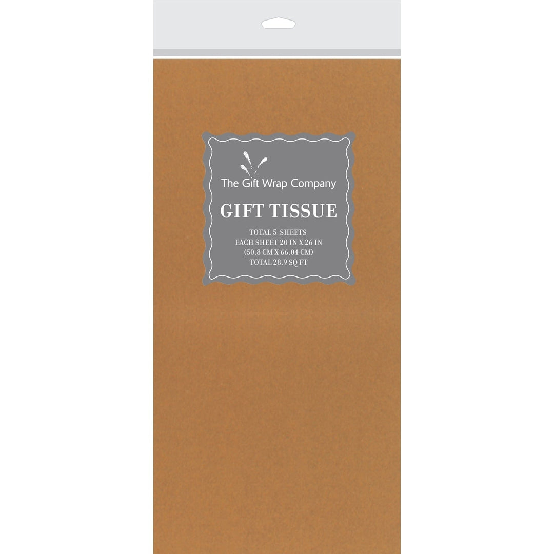 The Gift Wrap Company Tissue Paper Metallic Gold Tissue Pack