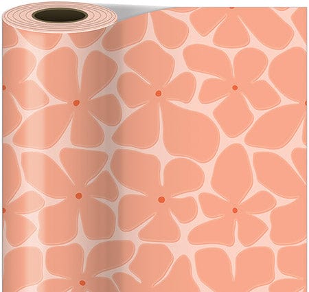 The Gift Wrap Company wrapping paper Modern Color Floral Gift Wrap Roll - 5ft