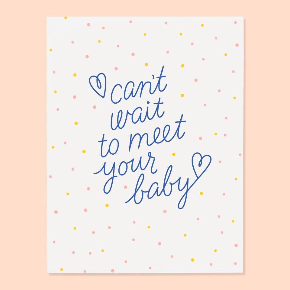 The Good Twin Cards Meet Your Baby Card
